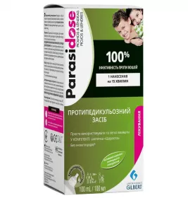 *Засіб Паразідоз протипедикульозний туба 100мл