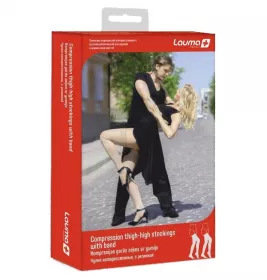 *Панчохи LAUMA компр. з резинк. з миском р.1D натур. 2 кл. компр. мод. AG 309