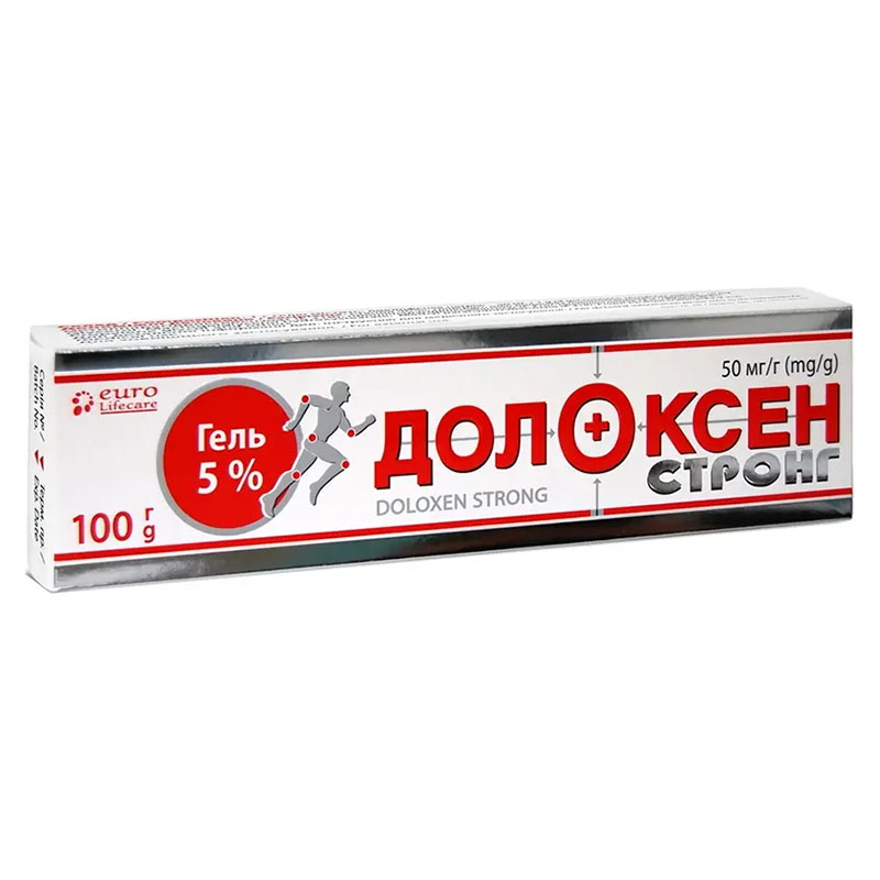 *Долоксен Стронг гель 50 мг/г туба 100 г *Долоксен Стронг гель 50 мг/г туба 100 г