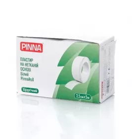 *Пластир PinnaRoll неткан. 2,5 см х 5 м