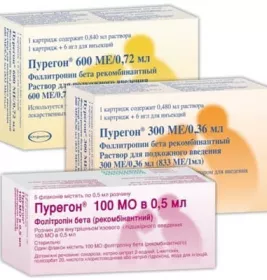 *Пурегон р-н д/ін. 833 МО/мл 0,78 мл (600 МО) карт. + голка №1