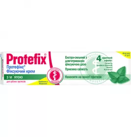*Протефікс крем, що фіксує з М'ятою 40мл