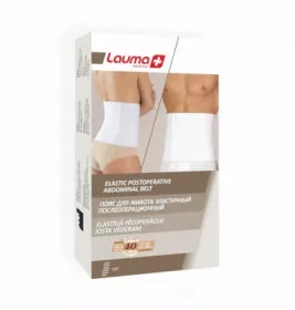 *Пояс еласт. LAUMA післяоп. д/живота р.5 мод. 107 білий