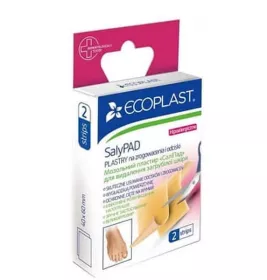 *Пластырь ECOPLAST СалиПад мозол. д/удал. огруб. кожи 40*60мм №2
