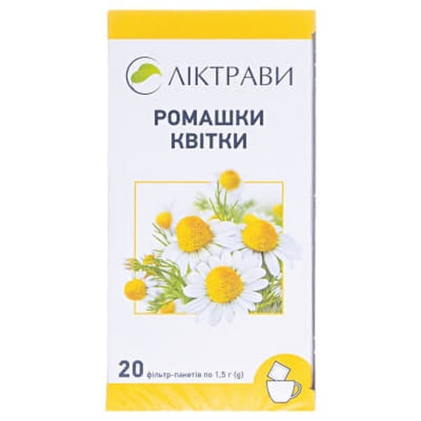 *Ромашки квіти Ліктрави 1,3г ф/п №20
