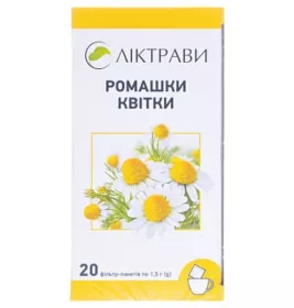 *Ромашки квіти Ліктрави 1,3г ф/п №20