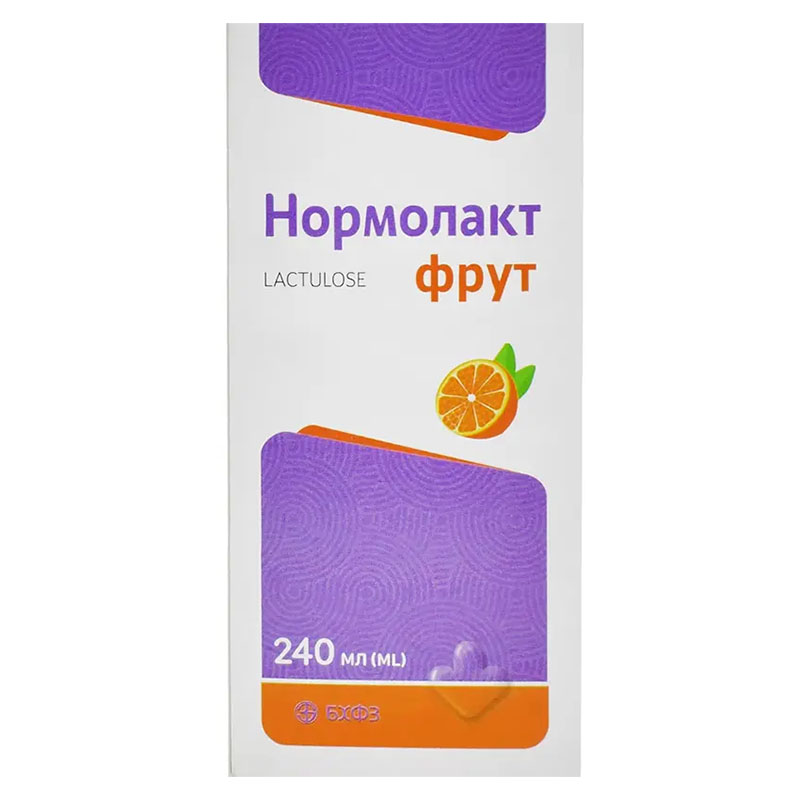 *Нормолакт Фрут сироп 667 мг/мл полім. флак. 240мл БХФЗ
