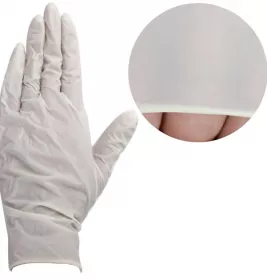 *Рукавички Віола Light огл. латекс. нестерил. б/пудр. з полім. покр. текстур. р. L