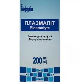 *Плазмалит р-р д/ин. флак. 200мл Инфузия