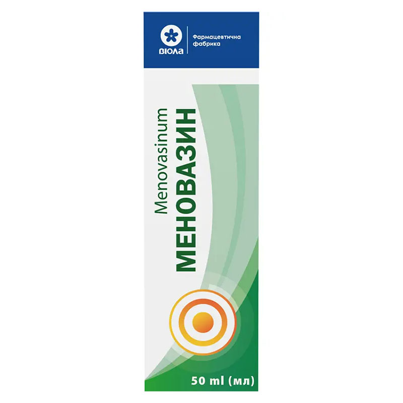 *Меновазин р-н спирт. полім. флак. 50мл Віола