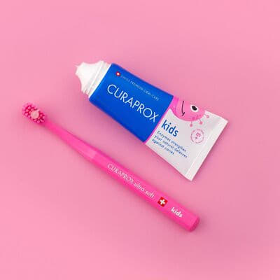 *Зубная паста Curaprox Kids дет. арбуз, с фтором 10 мл