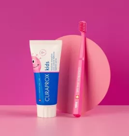 *Зубна паста Curaprox Kids дит. кавун, з фтором 10 мл