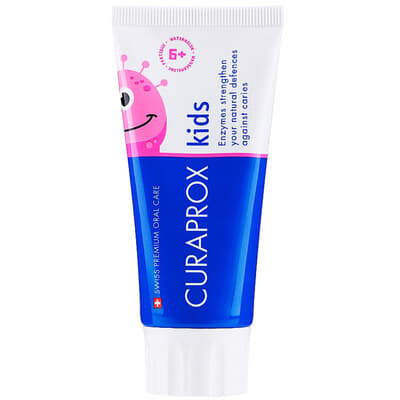 *Зубна паста Curaprox Kids дит. кавун, з фтором 10 мл