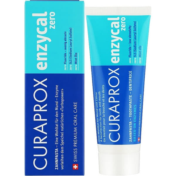 *Зубна паста Curaprox Ензикал Zero ферментна 10 мл