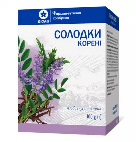 *Солодки корені 100г Віола