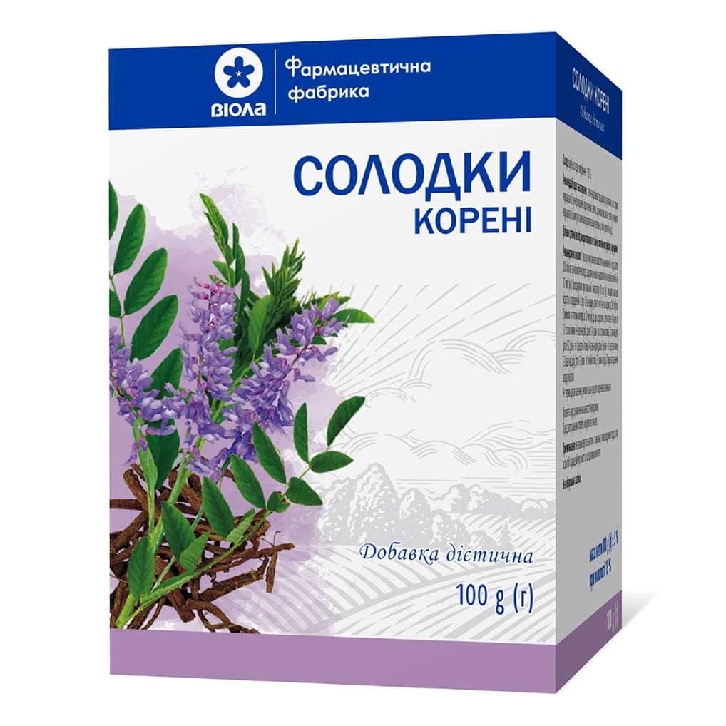 *Солодки корені 100г Віола