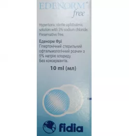 *Еденорм Фрі офтальм. р-н фл. 10мл