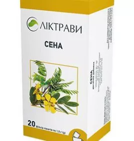 *Сена листя та плоди Ліктрави 1,5г ф/п №20