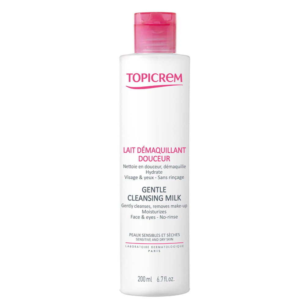 *Молочко Топікрем Hydra+ Ніжне д/очищ. шкіри 200 мл