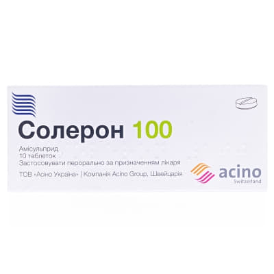 Солерон 100 табл. 100мг №10 Солерон 100 табл. 100мг №10
