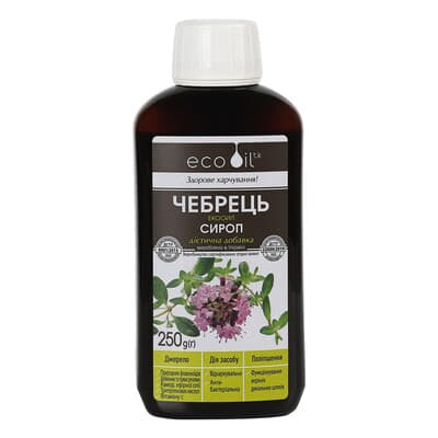 *Чебрець-Екооіл сироп фл. 250г
