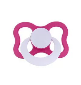 *Соска-пустушка Київгума Веселий метелик силікон. ортодонт. в інд. упак.