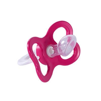 *Соска-пустушка Київгума Веселий метелик силікон. ортодонт. в інд. упак.