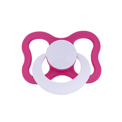 *Соска-пустушка Київгума Веселий метелик силікон. ортодонт. в інд. упак.