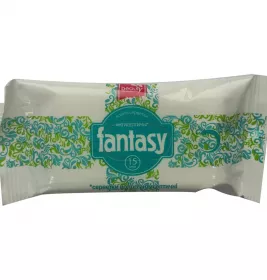 *Серветки вологі FANTASY Premium антисептичні №15