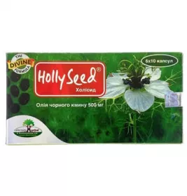 *Олія чорного кмину (ХоліСид) 500мг капс. №60