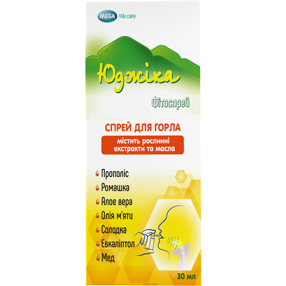 *Юджика Фітоспрей флак. с дозатор. 30мл