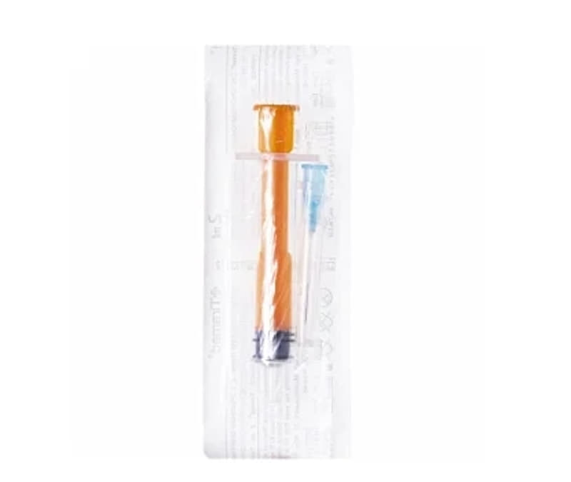 *Шприц 3-х комп. з 1-ю голкою 21G (0,8х38мм) 20мл №1 Tiramed