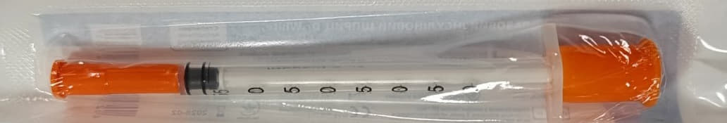 *Шприц инсулиновый U-40 с иглой 30G (0,3х13мм) 1мл №1 Dr.White