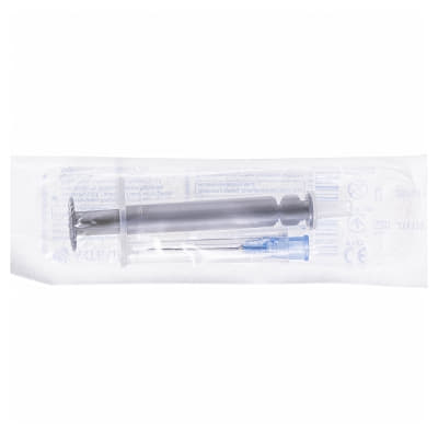 *Шприц 2-х комп. з 1-ю голкою 23G (0,6х25мм) 2мл №1 Arterium