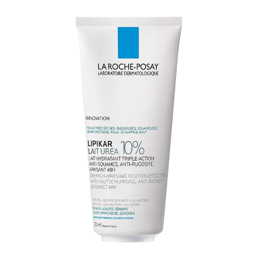 Молочко для тіла La Roche-Posay Ліпікар Urea 10% зволожуюче з сечовиною проти сухості шкіри 200мл