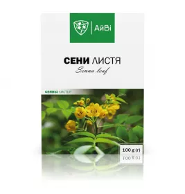 *ДУБЛЬ Сенны листья 100г ТМ АйВи