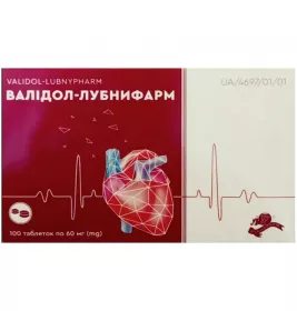 *Валідол-Лубнифарм табл. 60мг №100