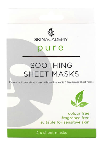 *Маска тканинна для обличчя Skin Academy Pure Soothing №2