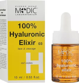 *Еліксир для обличчя Pierre Rene Гіалуронова кислота 100% 15мл