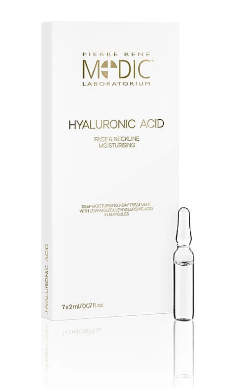 *Ампули Pierre Rene інтенсивний догляд за обличчям Гіалурон №7