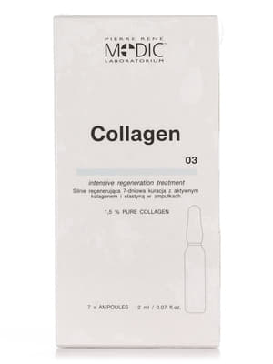 *Ампули Pierre Rene інтенсивний догляд за обличчям Колаген амп. №7