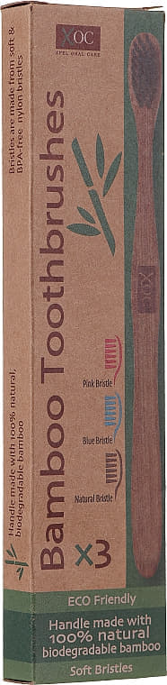 *Зубна щітка Xpel Xoc м'як. 3 шт