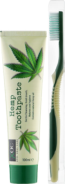 *Набор Xpel Конопля Зубная паста + щетка