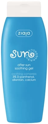 *Гель після засмаги Ziaja Сонячна серія пом'якшувальний 200 мл