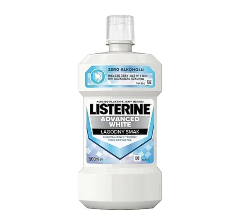 *Ополіскувач LISTERINE ротової порожнини Ультра відбілювання 500 мл