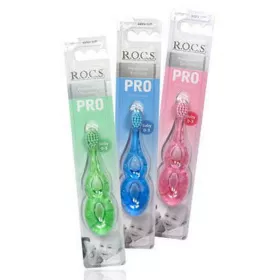*Зубна щітка ROCS PRO Baby для дітей 0-3 років Мінеральний захист і Ніжний догляд
