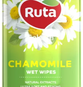 *Серветки вологі Ruta Selecta Ромашка №15