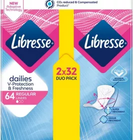 *Прокладки Libresse Ежедневные Daily Fresh Normal №64