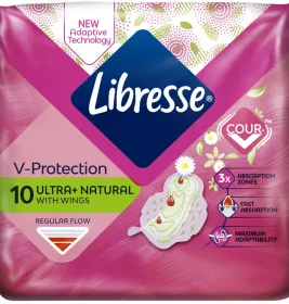 *Прокладки Libresse Ultra Normal Aloe Vera & Camomile гіг. №10