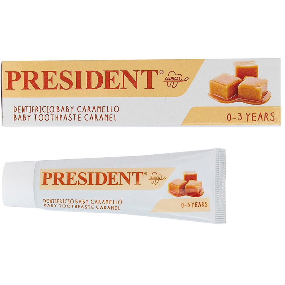 *Зубная паста President Baby Карамель 0-3 г. 30 мл *Зубная паста President Baby Карамель 0-3 г. 30 мл